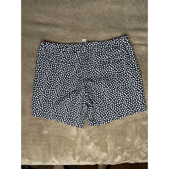 SPANX Sunshine Shorts 6" Navy Painted Dot Women's Size XL - Picture 6 of 14